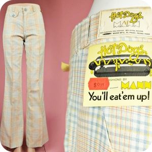 Hot Dogs! 70s plaid pants